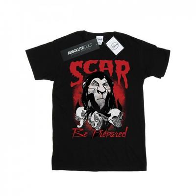 Mens The Lion King Scar Be Prepared T-Shirt