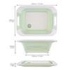 Collapsible Multifunctional Chopping Board Reusable Portable Vegetable Washbasin