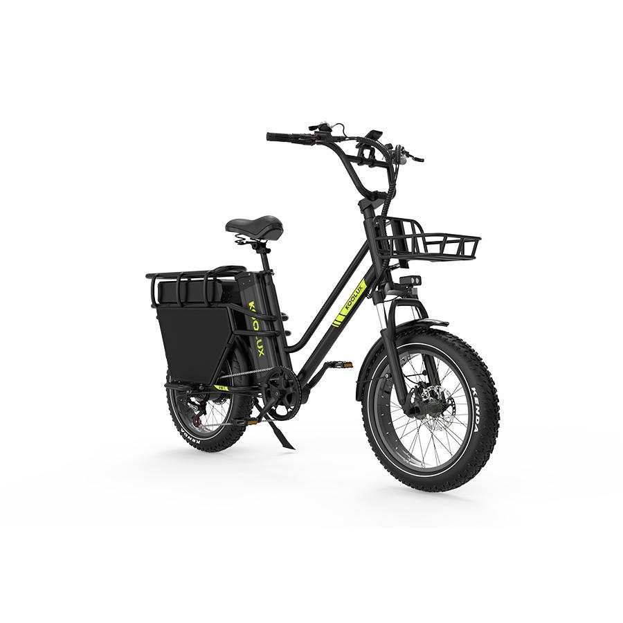 KOOLUX X8 All-Terrain Commuting Electric Bicycle 20 Inch Fat Tires 48V35AH Battery 180-220KM Range 750W Motor 150KG Load City E-Bike For Adult
