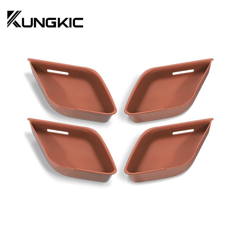 ABS Inner Door Handle Bowl Decor Cover For Mercedes Benz C E S GLC Class W206 W223 X254 W214 EQE EQS Trim Interior Accessories