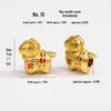 Year of the Horse High Color Retention Alloy Jewelry Accessories: Lucky Beaded Pendant Hand Rope Bracelet
