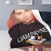 Coperta in Flanella Liam Payne Rip Invernale Multifunzione Leggera Plaid per Letto Divano Trapunta