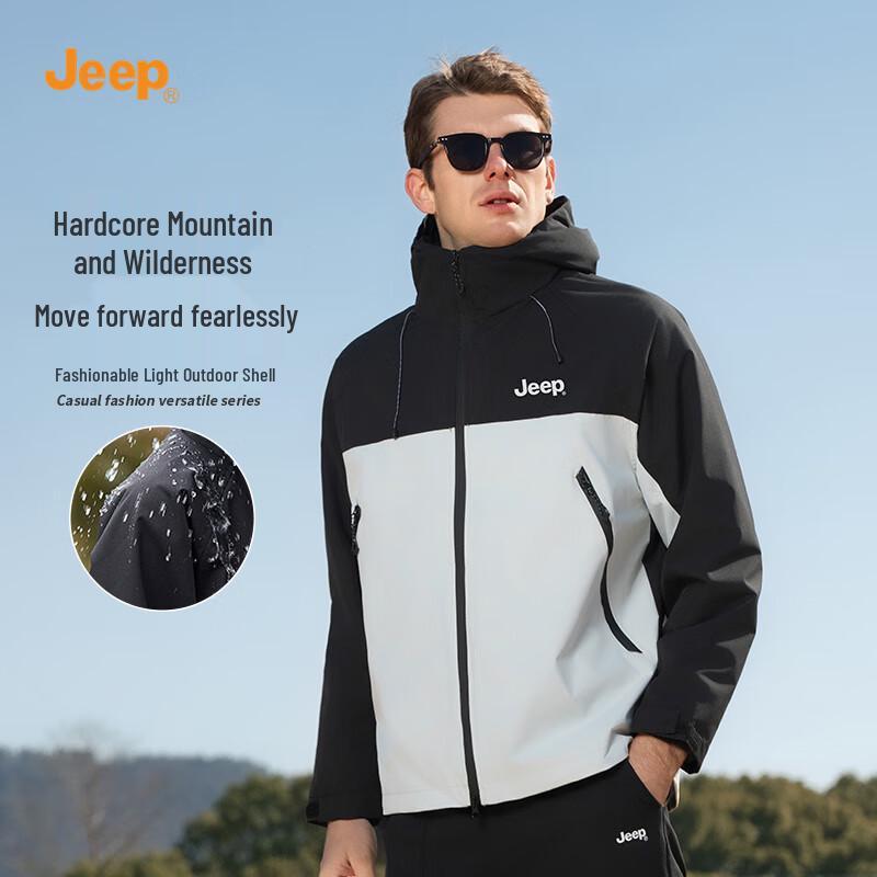 

JEEP Men s Outdoor 3-in-1 Waterproof Jacket XL