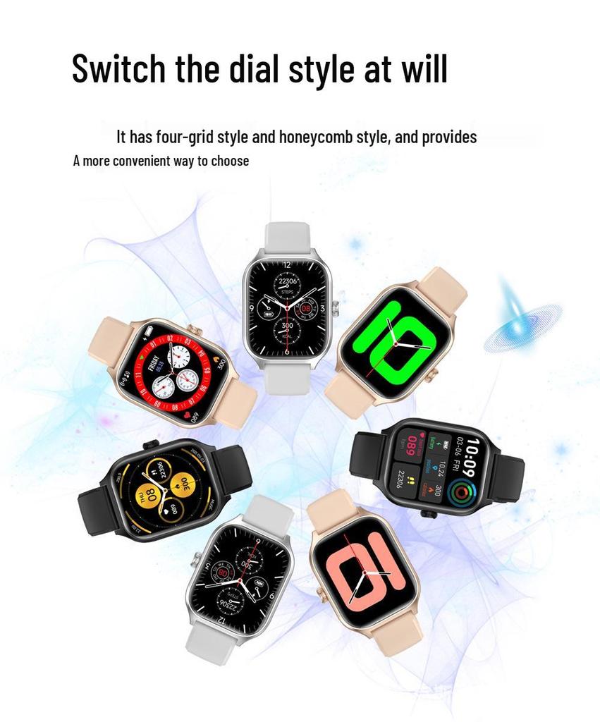 H9PROMAX Smart Watch: Touchscreen, Bluetooth Calling, Sports Bracelet, Message Reminder, Unisex.