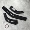 Maxton Style Front Bumper Lip Spoiler Splitter For Mercedes W204 S204 C63 AMG/AMG-line 2011-2014 Facelift Bodykits Tuning