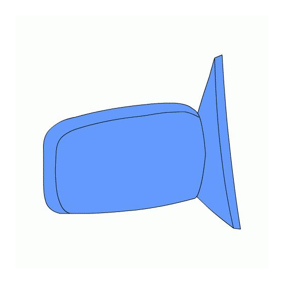 Cube DBA-Z12 Right Side Mirror