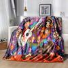 1pc Coco Printing Blanket - Soft, All-Season Throw for Living Room, Bedroom,Personalized Gift with Adorable Cartoon Design