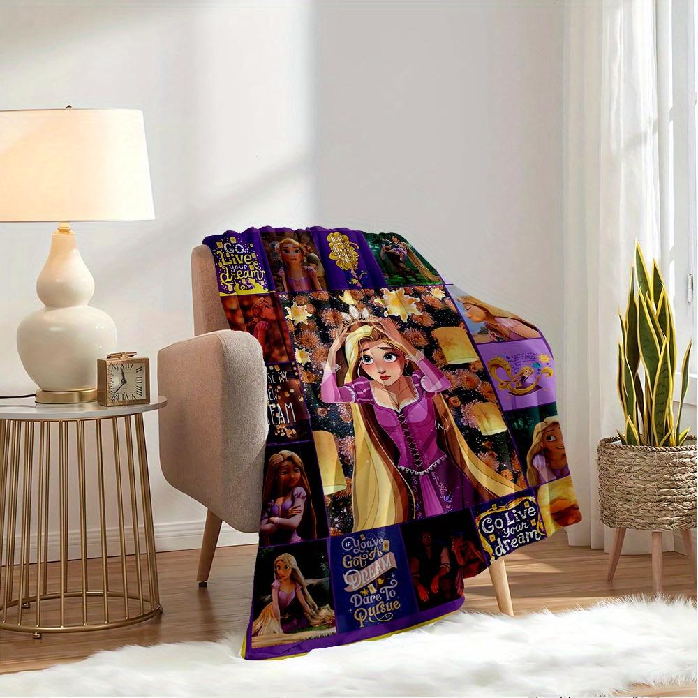1pc Flannel Tangled Rapunzel Adventure Bedding Throw Blanket Sofa Cover Gift Home