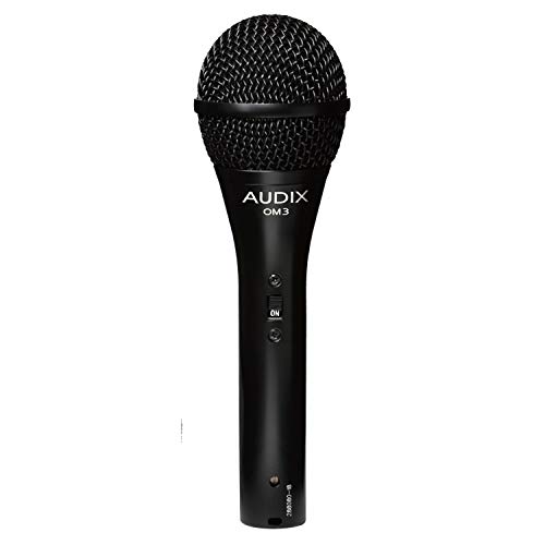 AUDIX Audix - Dynamic Microphone w/ Switch OM3S+5m Mic Cable Set