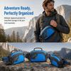 Adjustable Strap Sports Waist Bag Lightweight Design Running Fanny Pack  For Men And Women
