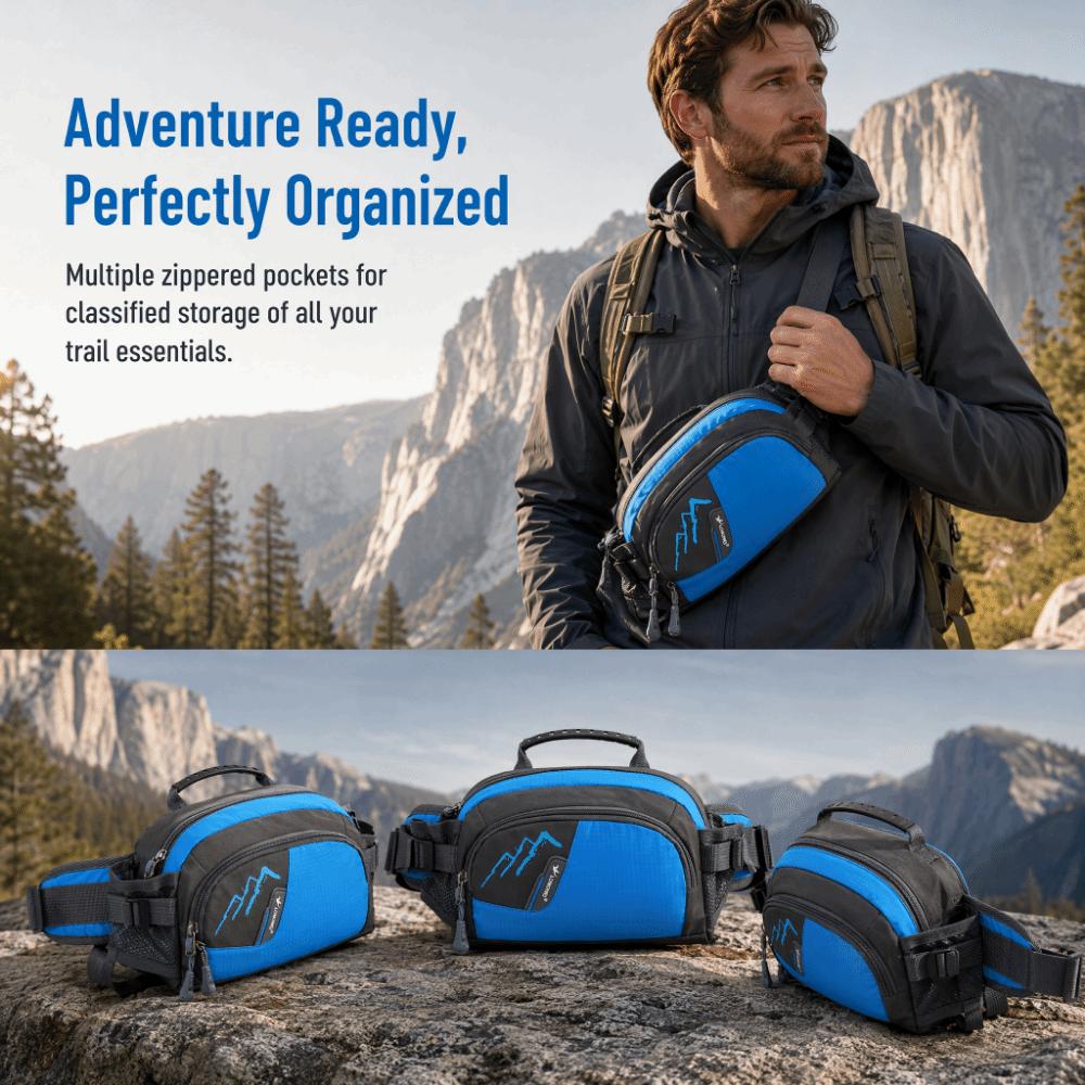 Adjustable Strap Sports Waist Bag Lightweight Design Running Fanny Pack For Men And Women