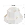 Large-capacity Desktop Storage Box,office Student Desktop Rotatable Pen Holder,cosmetics Comb Stationery Organization Storagebox