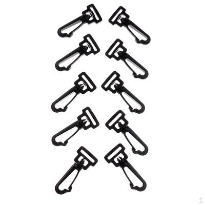 10 Pieces Swivel Snap Hooks Buckle Lobster Clasp For Dog Collar Harness Backpack Strap Webbing Bag