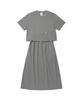 SNOWPEAK APPAREL Thin Tech Basic Dress (S26Mwsop31) Dark Gray