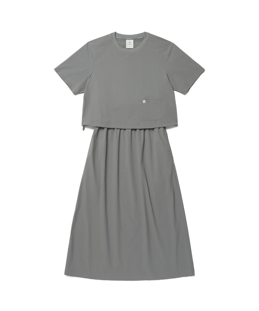 SNOWPEAK APPAREL Thin Tech Basic Dress (S26Mwsop31) Dark Gray