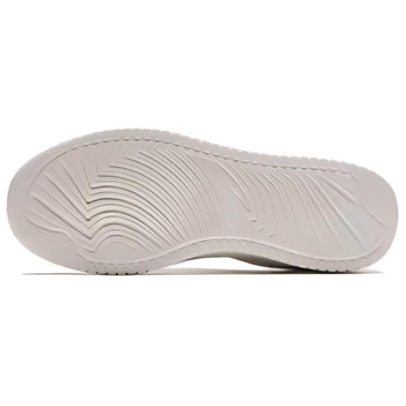 Anta Slip Resistant Abrasion Resistant Low top Casual Shoes Men's White Red Sneakers 912428010-1