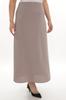 Women's Style Big Size Skirt Plus Size Bell Skirt 778 Etamine Pattern Stone Color