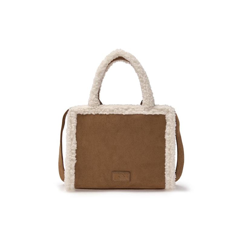 MLB Polyester Tote Crossbody Bag, One Shoulder Tote, Shopping Bag, Portable Unisex Camel Casual 3AORS0746-43CAS
