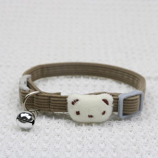 Hundehalsband Hohe Elastizität Atmungsaktiv mit Glöckchen Mode Welpen Katzen Halsband mit Glöckchen für Kätzchen