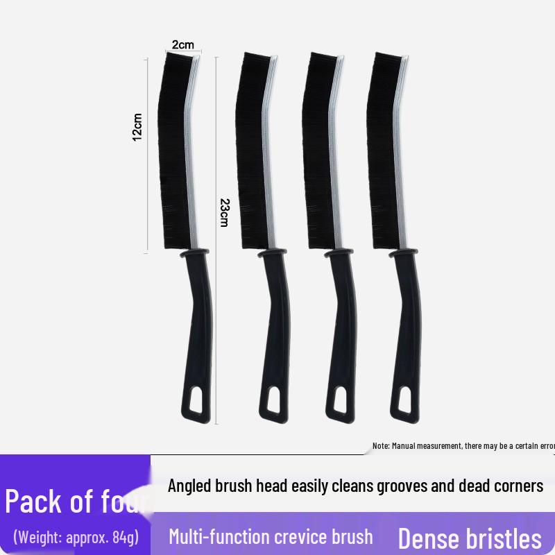 Cross-border Crevice Cleaning Brush - Kitchen Sink, Faucet, Bathtub, and Groove Cleaner with Plastic Handle