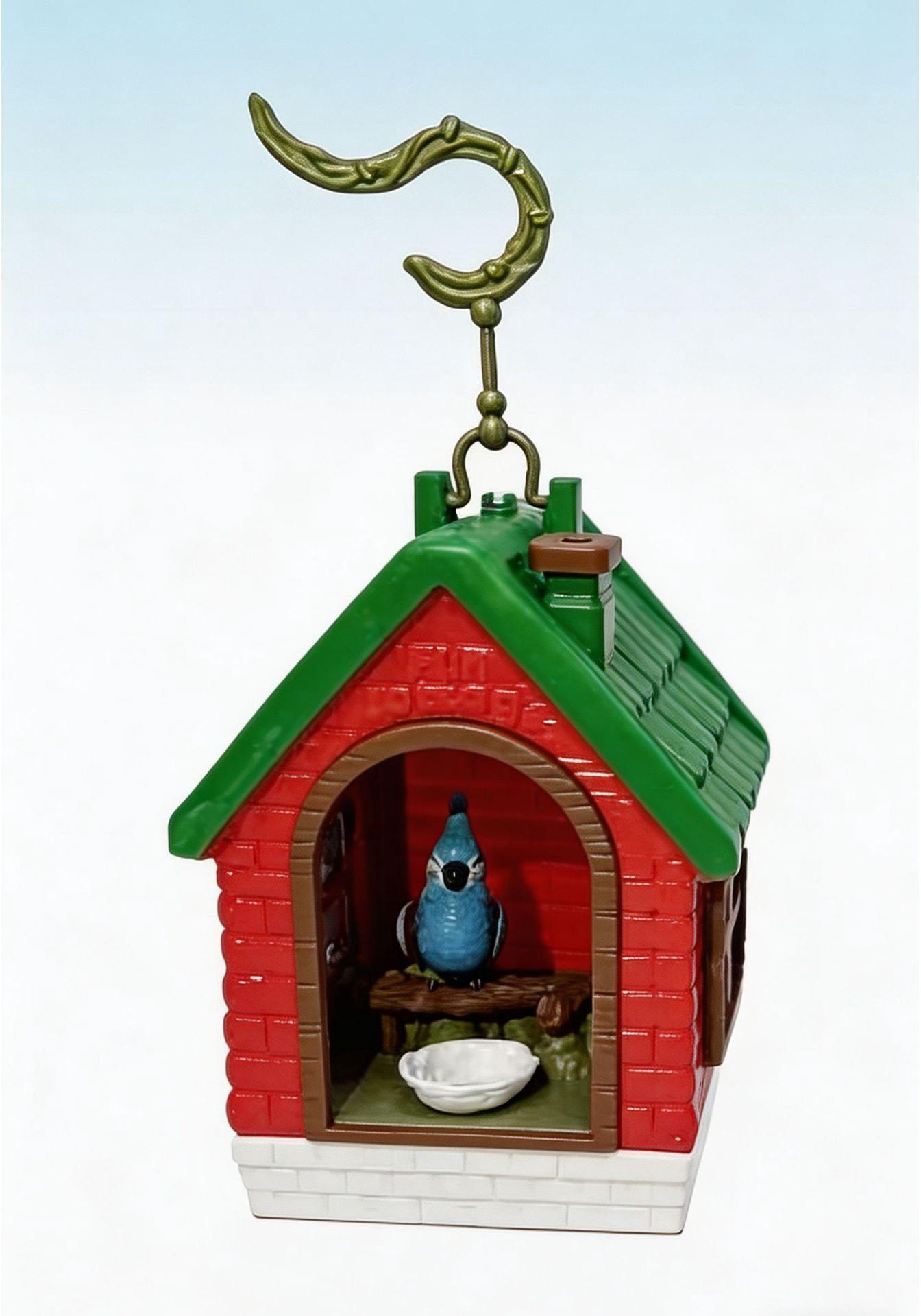 New Electric Birdcage Toy: Voice-Activated, Movable, Talking, Light-Up Birdhouse for Christmas