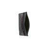 Gucci Gold Logo Striped Webbing Diamond Pattern Leather Card Holder Women Card Holder Black 536454-0YKBT-1060