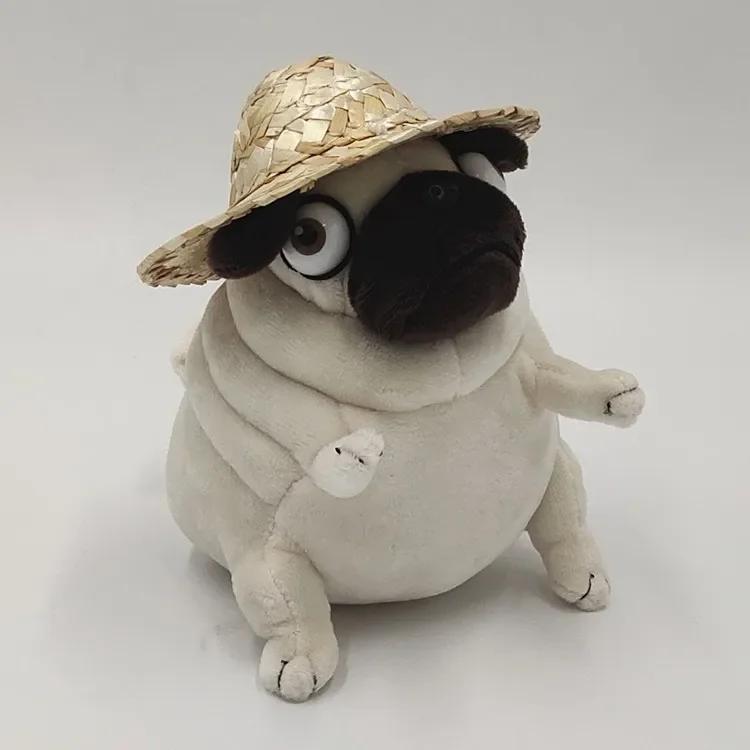 Plush Toys 15cm Dog The Elf Fat Pug Sitting Pug Dogs Toy Stuffed Dolls for Kids Children Birthday Gift Dolls