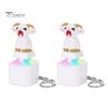 Animal Push Button Toy 1/2/3Pcs Screaming Goat Keyboard Fidget Toy, Rechargeable Sheep Finger Clicker Light-Up Keycap with Light Sound, Decompression