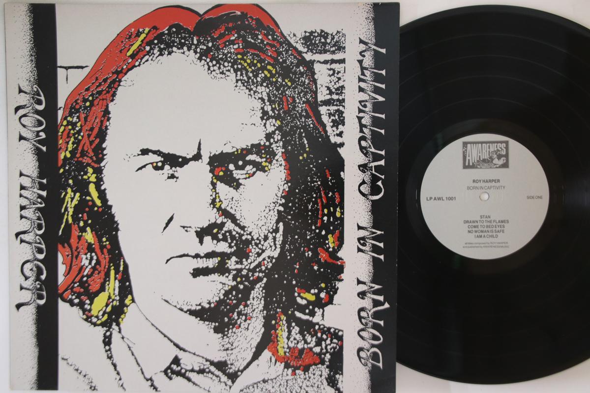 

LP Record ROY HARPER - Born In Captivity LPAWL1001 AWARENESS 1985 UK Rock Used