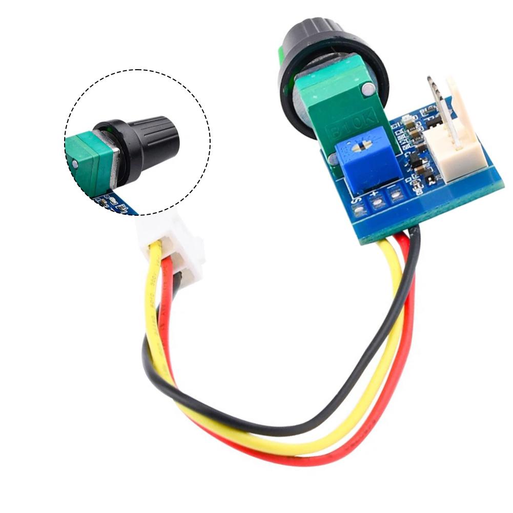 2Pcs DC12V PWM-Speed Controller Fan Speed Governor 4 Wire Computer Temperature Control Switch For PC CPU Cooler Fan Manual Stop