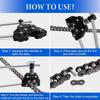#25-60 Roller Chain Breaker Detacher Cutter Tool for #25#35#41#40#50#60 415H,428H, 520,530 Motorcycle Bicycle Go Kart ATV