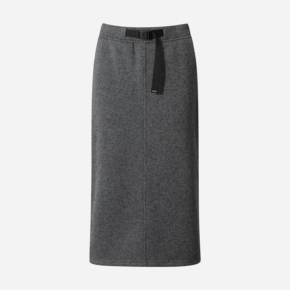 Diodi Temp Knit Skirt For Women (D.Charcoal Grey)
