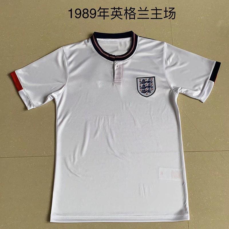 England 1996 Euro Retro Football Jersey Men Women Unisex Short Sleeve Soccer Shirt Beckham Owen 7 10