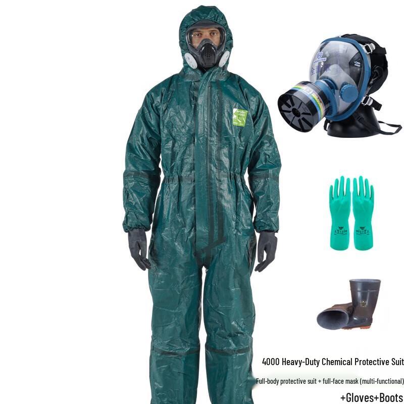 Shiyi 4000 Heavy-Duty Chemical Protective Suit