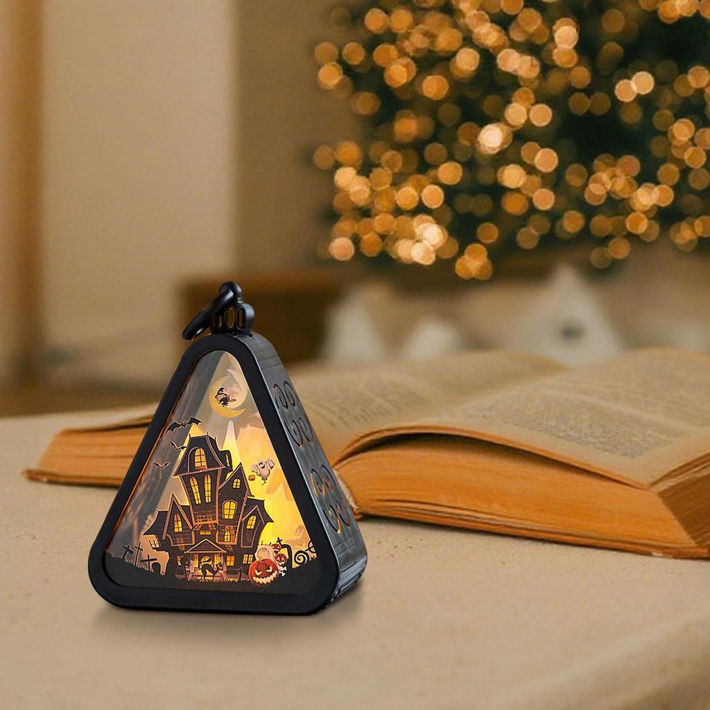 Halloween Light,Convenient,Outdoor Indoor Decor,Wear Resistant,Easy To Use Halloween Decoration Lamp for Garden Shelf Desk Porch