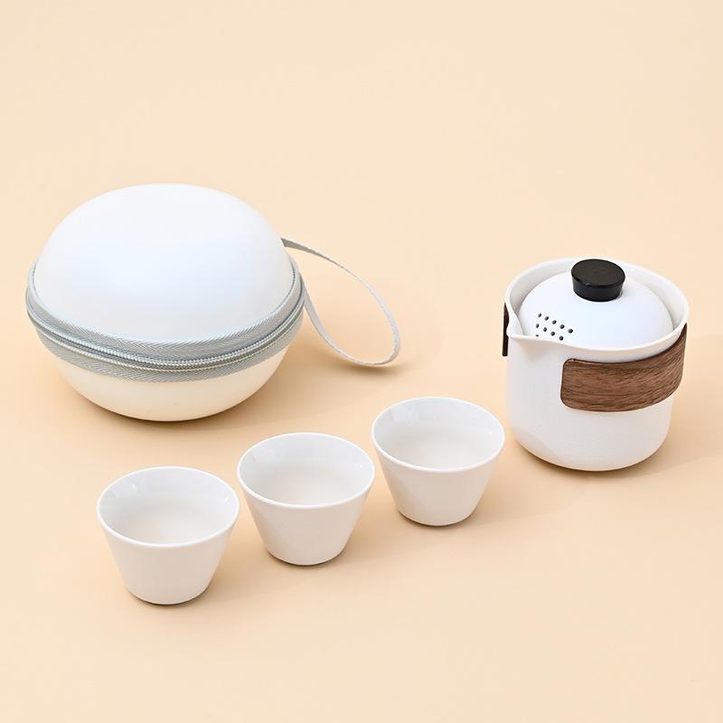 Portable travel tea set, car express cup business gift, annual meeting event souvenir