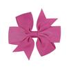 20Pcs Children Hair Clip Bow Hair Clip Sweet Princess Hair Clip Tailcoat Ribbed Satin Ribbon Baby Hair Accessory