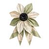 Flower Decorative Sign for Front Door Retro Burlap DIY Wreath And Bow Making Kit Artificial Floral Wall Hanging for Home Indoor Outdoor Decor