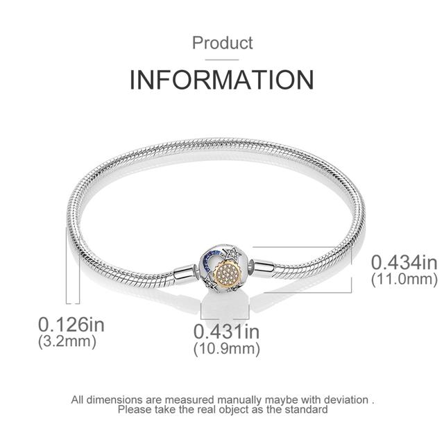 MITSOKU Charm Bacio D'Amore In Argento 925 Con Zircone - Perline Per Bracciali E Collane, Regalo Per Donna