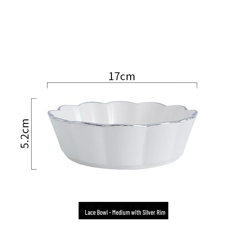 Nordic Style Ceramic Salad & Breakfast Bowl