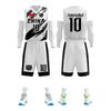 Customizable Unisex Basketball Jersey & Shorts Set