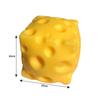 Giant Cube Cheese Squeeze Toy Simulation Extra Large Size Cheese Fidget Toy Slow Rebound Shapeable Venting Ball Gifts