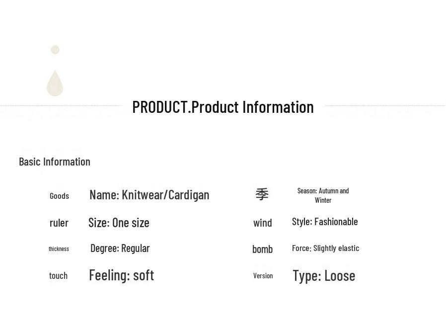 Ya Lu Women's Thickened Stand Collar Cardigan Sweater