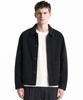 DE GRAND MATIN Washed Patch Pocket Jacket Black