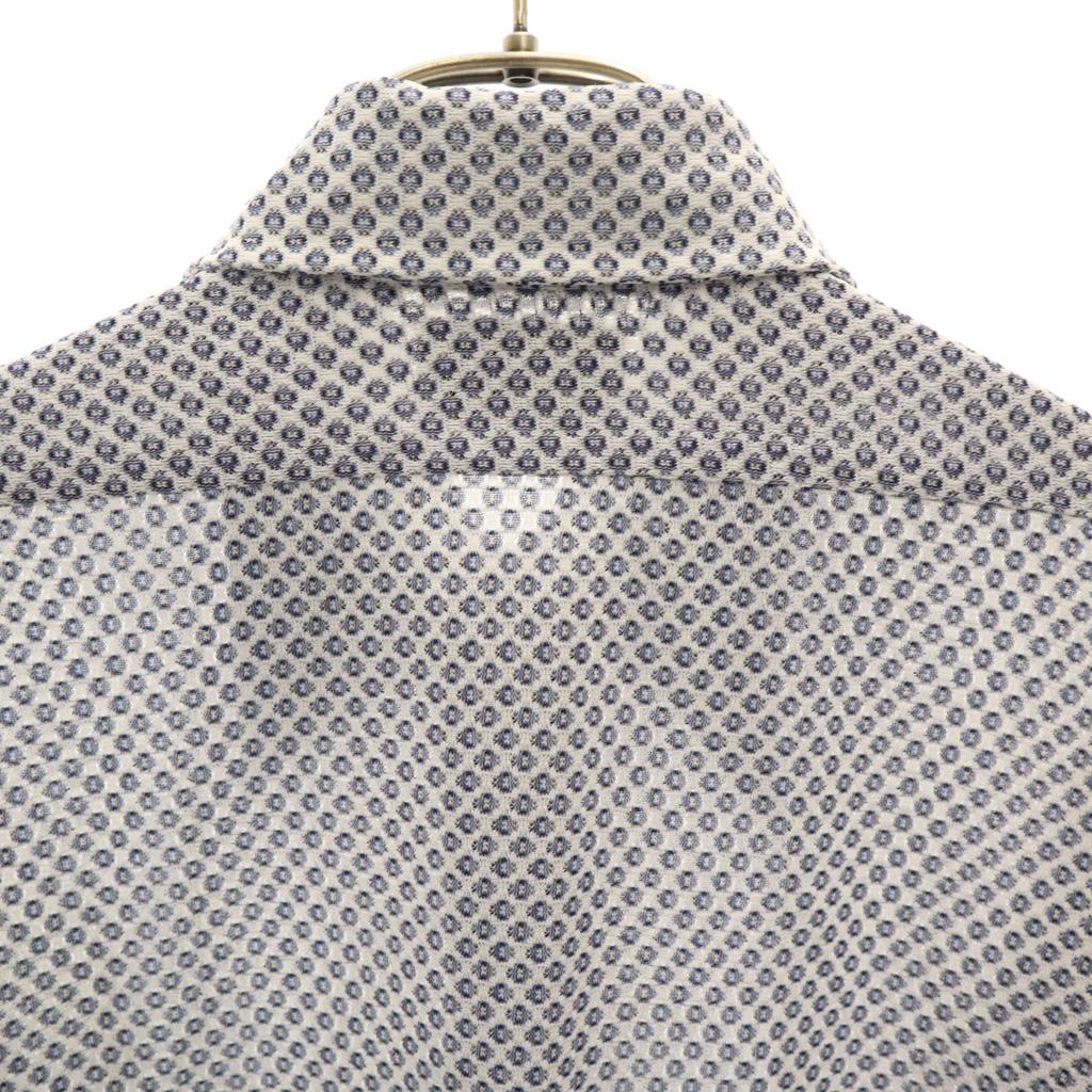 VAN HEUSEN 70s Vintage Overall Handle Long Sleeve Shirt 15 1/2-34 White Men's Used