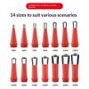 Roestvrij Staal Kit van Kitspuitmonden Herbruikbare Siliconen Kit Afwerkingsgereedschap Set voor Badkamer Keuken Woningrenovatie