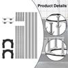 Adjustable Undermount Sink Bracket System for Home with Steel Support And Easy Repair Features