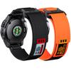 Curea de ceas QuickFit de 22 mm pentru Garmin Fenix 8 47 mm, Curele Fenix 7/6 Pro, Curea de înlocuire din nailon pentru Epix 2, Forerunner 955 945