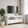 TV Cabinet 100 x 33 x 47 cm White Particleboard