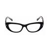 Swarovski Sk5476 Cat Eye Eyeglasses Shiny Black